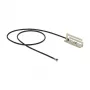 Antena DELOCK 86217 su MHF jungtimi, 4 dBi, 2,4–2,5 / 5,15–5,875 GHz, 50 Ω, 0,134 m laidas, juoda/sidabrinė