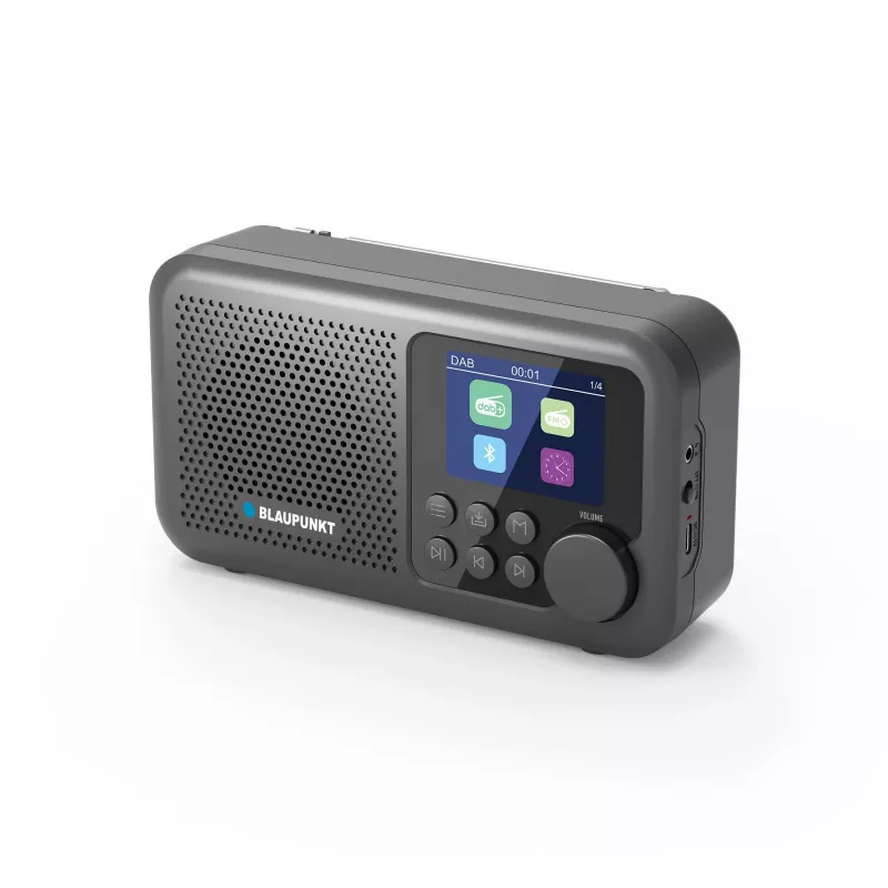Blaupunkt DR8BK nešiojamasis radijas, juodas