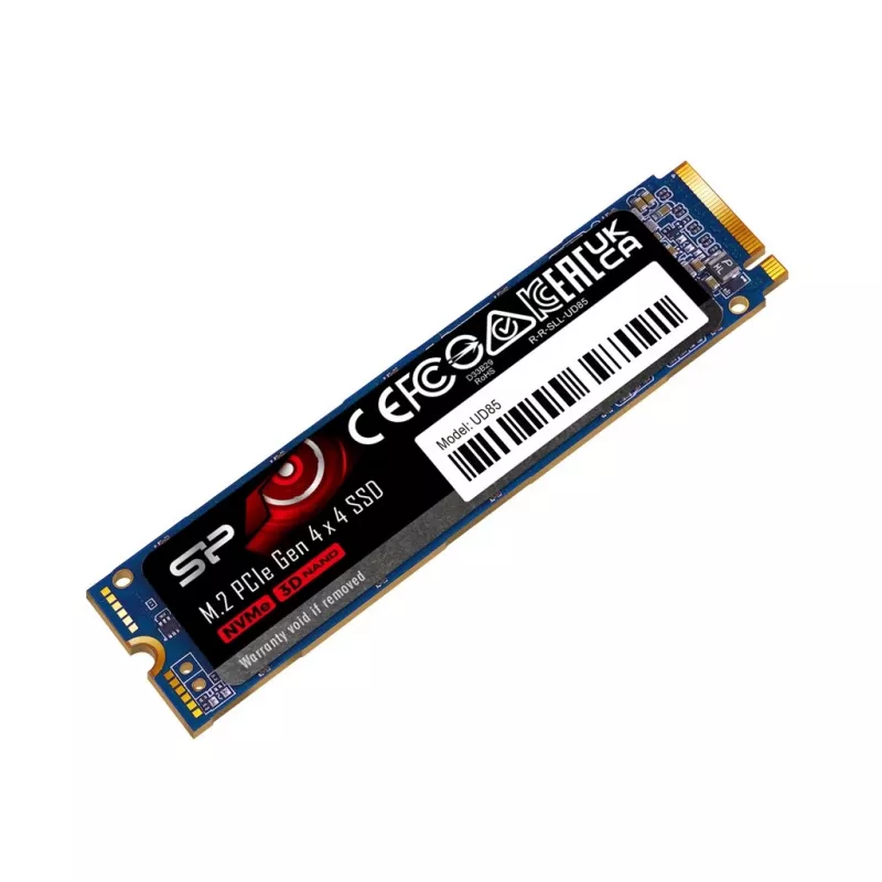 M.2 SSD Silicon Power 250 GB PCIe 4.0 NVMe UD85 — 2280, Skaitymas 3300 MB/s, Rašymas 1300 MB/s