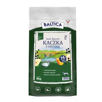 BALTICA regional flavours Small breeds Antiena su kriauše – sausas šunų ėdalas – 6kg