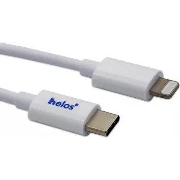 USB-C į Lightning laidas helos 718011 — 1 m, baltas, duomenų sinchronizavimas ir įkrovimas