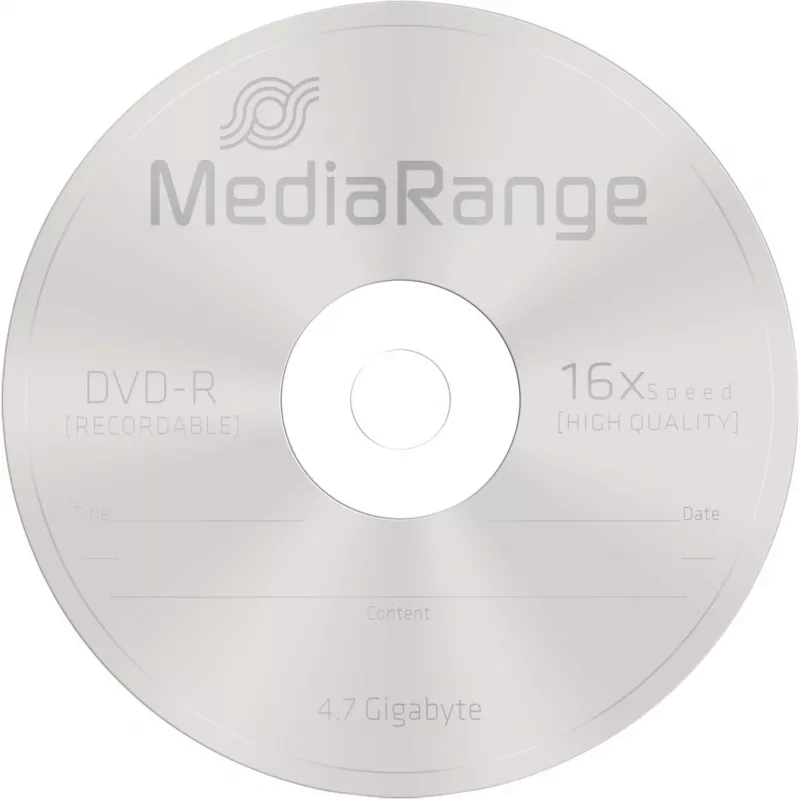 MediaRange MR442 tušti DVD-R diskai 4,7 GB 100 vnt.