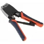 Crimping įrankis INNE HT-500R su reguliuojamu spaudimu ir ergonomiška rankena modulinėms jungtims bei tinklo kabeliams
