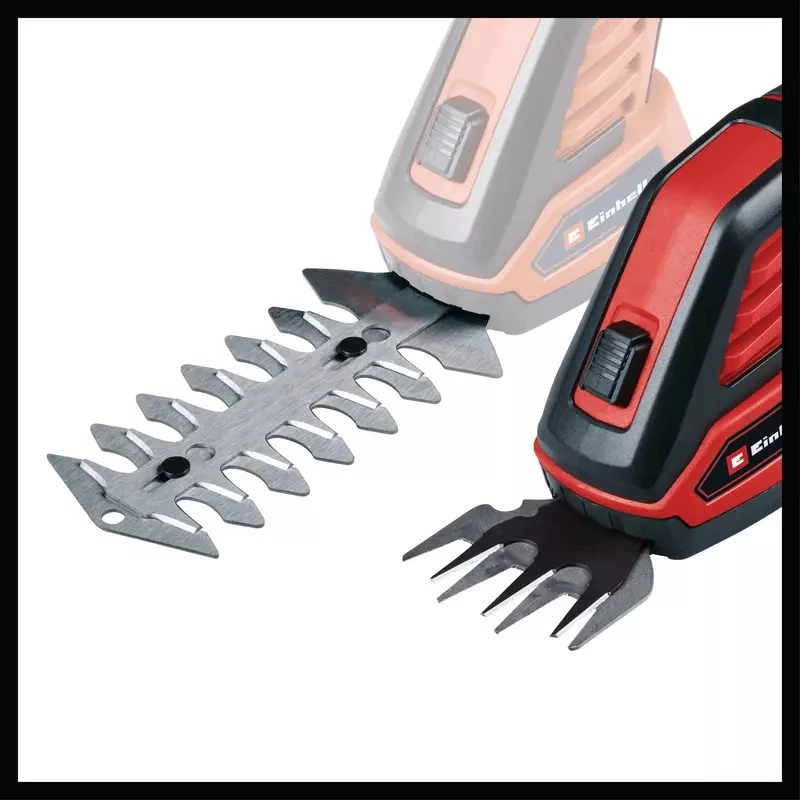 Belaidė žoliapjovė Einhell GC-CG 3,6/70 Li WT 11 cm 3,6 V ličio jonų juoda mėlyna