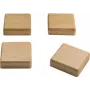 Magnetų rinkinys 4 vnt. Sigel BA211, apvalūs magnetai 3,3 x 3,3 x 0,9 cm