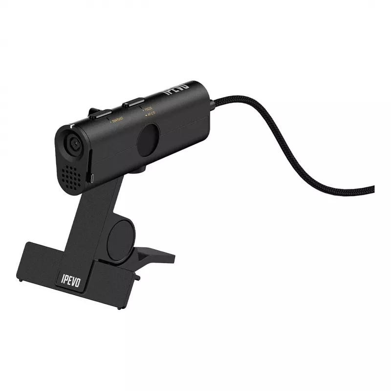 Dokumentų kamera IPEVO CDVU-16IP Juoda – 13 MP jutiklis, USB 2.0, iki 3840×2880 vaizdo