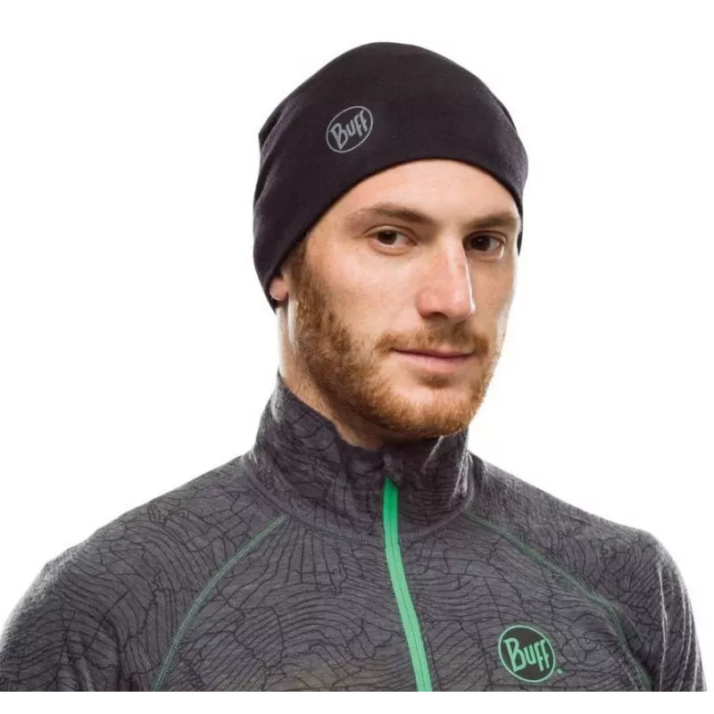 Kepurė Buff Merino Midweight – juoda