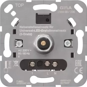 238900 GIRA Dreh-Nebenst.eins.3Dr (238900)