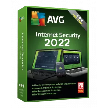AVG Internet Security | 1 kompiuteris | 1 metai (tik Windows)