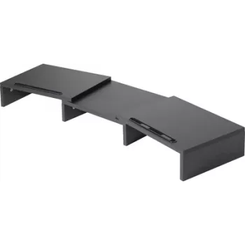 SpeaKa Professional SP-9472624 Stovas dviem monitoriams iki 32 colių, 20 kg, juodas (SP-9472624)