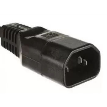 Microconnect C14PLUG maitinimo kištuko adapteris C14 juodas