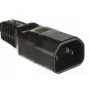 Microconnect C14PLUG maitinimo kištuko adapteris C14 juodas