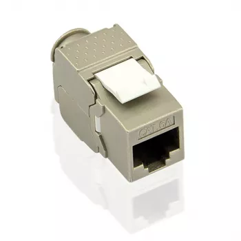 RJ-45 kištukinis modulis VALUE 26.99.0375 Cat.6A sidabrinis (10 vnt.)