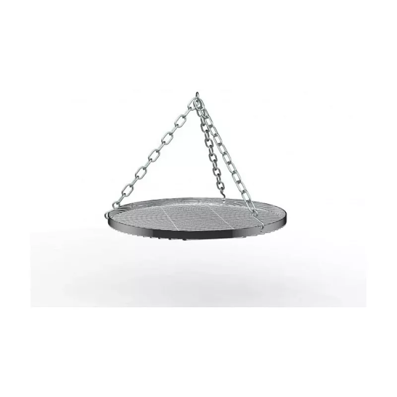 Kabinama grotelė Petromax h-grate50 juodos chromuoto plieno 50 cm