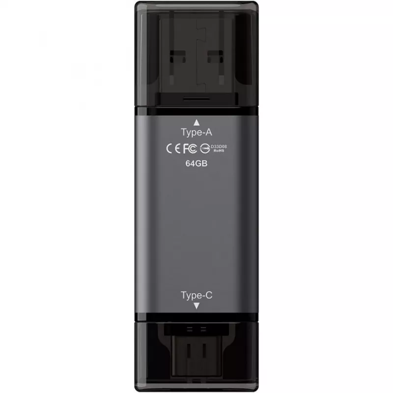 Team Group Stick Team X1 64GB USB 3.0 dvigubas diskas - USB atmintukas - 64 GB (TX1364GC01)