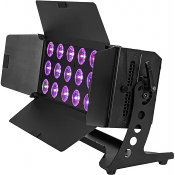 LED par žibintas EUROLITE CLS-18 QCL RGB/WW 18×7W – sceninis prožektorius su RGB ir šilta balta spalva