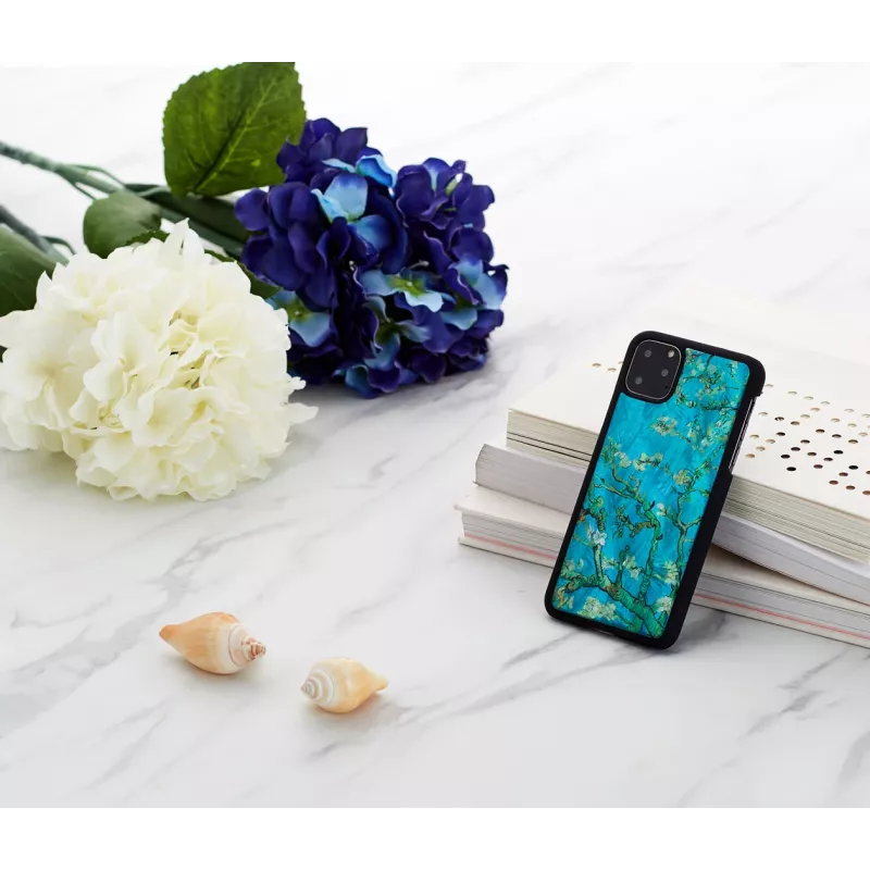 Apsauginis dėklas išmaniesiems telefonams iKins, skirtas iPhone 11 Pro Max – Almond Blossom Black