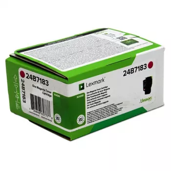 Lexmark Toner 24B7183 kasetė 1 vnt. Originali rausva