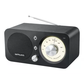 Muse M-095 BT belaidis Bluetooth garsiakalbis su FM radiju, juodas