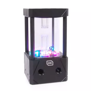 Vandens blokas Alphacool 13327 Acetal Aliuminis Juodas Skaidrus 5V RGB