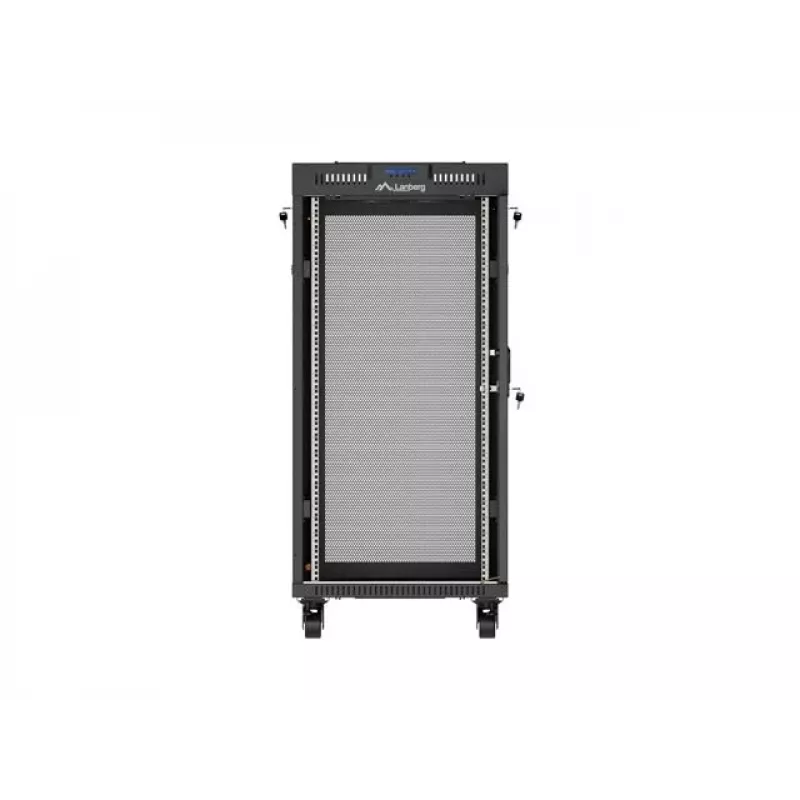Stovo spinta LANBERG FF01-6624-23BL 24U laisvai pastatoma 19 colių 600×600 mm IP20 juoda