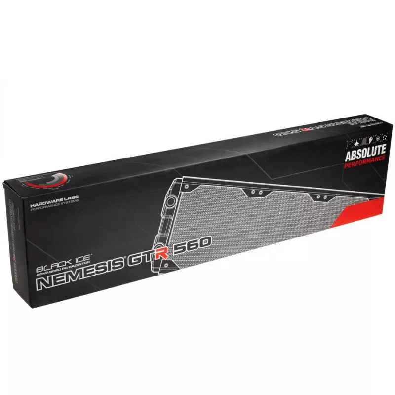 Radiatorius Hardware Labs Black Ice Nemesis 560 GTR, 560 mm, juodas