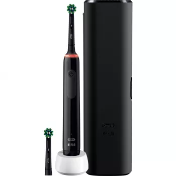 Oral-B Pro 3 3500 besukinis dantų šepetėlis suaugusiems juodas