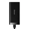 Baseus GaN3 100/65W stalinis įkroviklis su Quick Charge QC 3.0/4.0 USB-C, tinka iPhone 15, Huawei, Xiaomi, MacBook