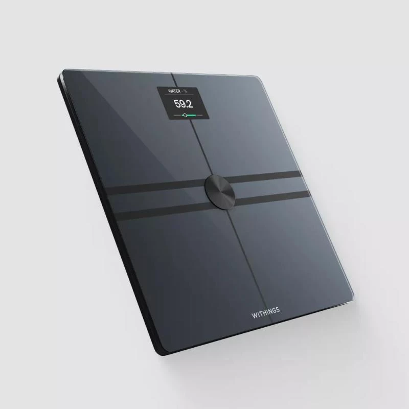 Išmaniosios kūno kompozicijos svarstyklės Withings Body Comp Square Black