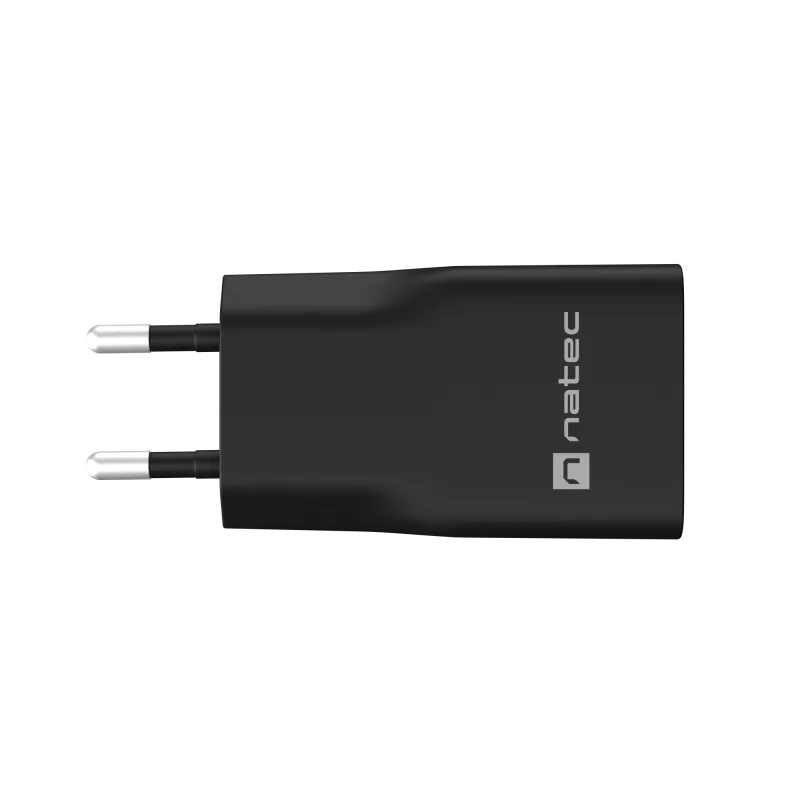 Maitinimo adapteris NATEC Ribera NUC-2377 — 1×USB-A, 1×USB-C, 3 A išėjimas