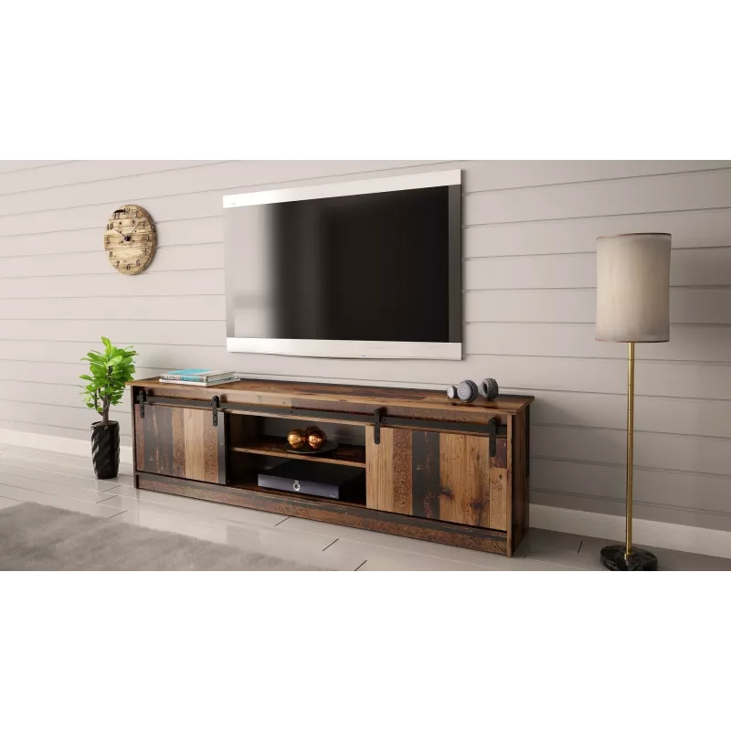 RTV GRANERO 200x56.7x35 old wood Spintelė