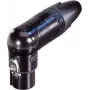 Neutrik XLR jungties lizdas, kampuotas, 4 kontaktai, sidabrinis NC4FRX (1 vnt.)