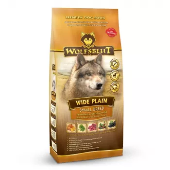 WOLFSBLUT Wide Plain Small breeds Horse with sweet potatoes - sausas šunų ėdalas - 2kg