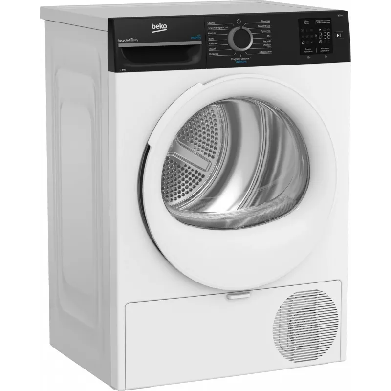 Džiovinimo mašina BEKO BM3T3823WBW siauras modelis