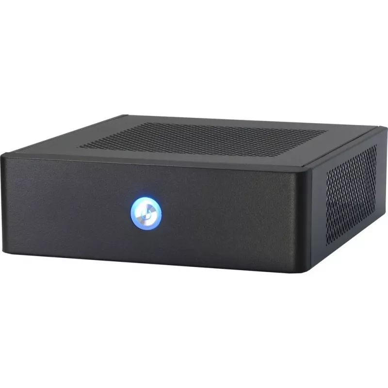 Kompaktiškas ITX korpusas Inter-Tech ITX-601 Desktop juodas