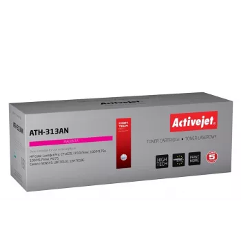 Activejet ATH-313AN kasetė (Canon, HP 126A CRG-729M, CE313A; Premium; 1000 puslapių; rausvai raudona)
