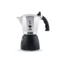 Bialetti Brikka Moka kavos virimo puodas 0.1 L juodas, nerūdijantis plienas