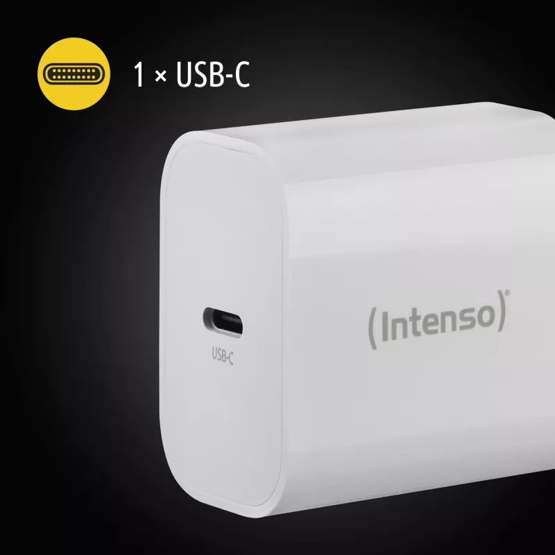 Intenso POWER ADAPTER USB-C 7802012 – 20 W sieninis įkroviklis su USB-C jungtimi