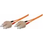 Tecline exertis Connect šviesolaidinis šuolis - SC multi-mode (M) į SC multi-mode (M) - 5 m - 50/125 µm - OM2 - oranžinė (75905)