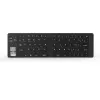 Belaidė klaviatūra Inca IBK-579BT Bluetooth 66 klavišų metalo sidabro spalvos