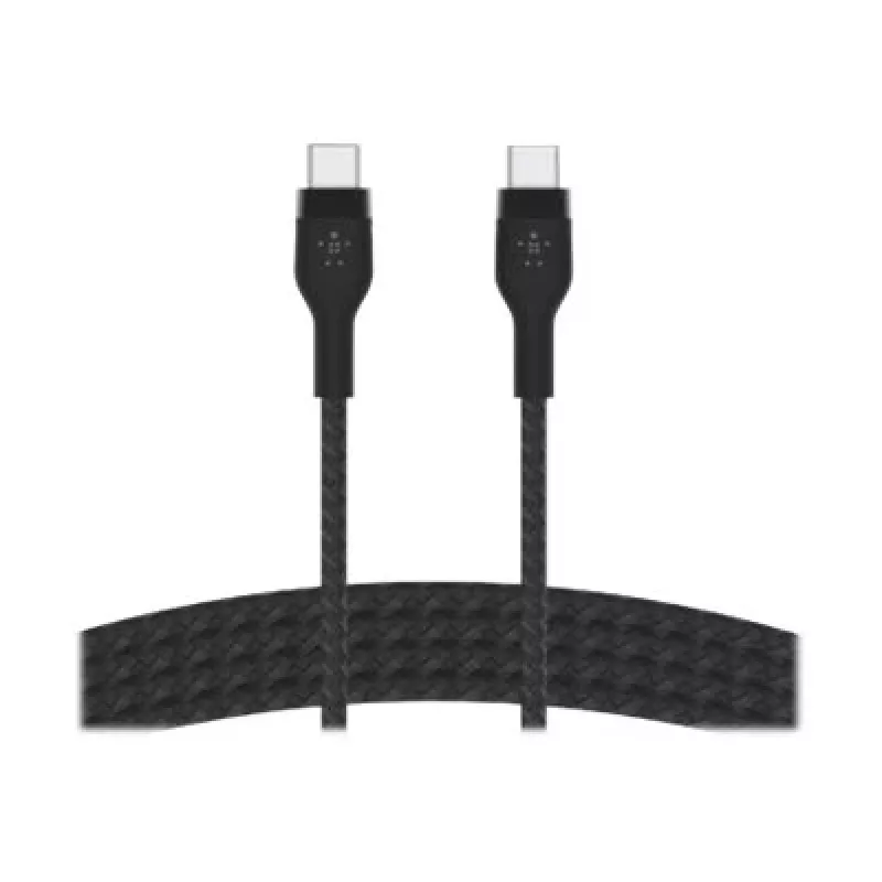 Belkin BOOSTCHARGE PRO Flex USB laidas 1 m USB 2.0 USB C juodas (CAB011BT1MBK)