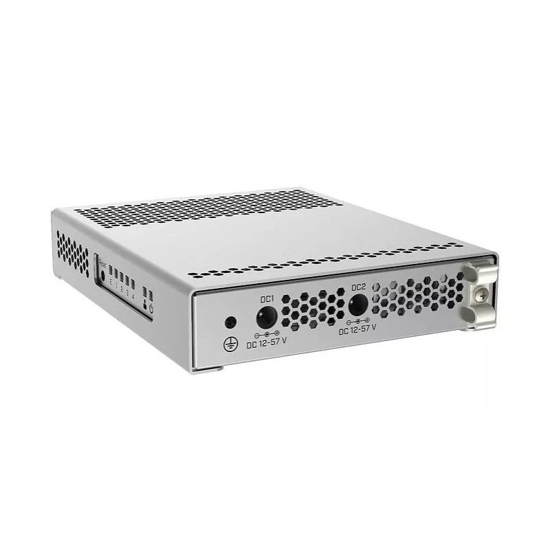 Mikrotik CRS305-1G-4S+IN valdomas tinklo jungiklis Gigabit Ethernet (10/100/1000) su PoE, baltas