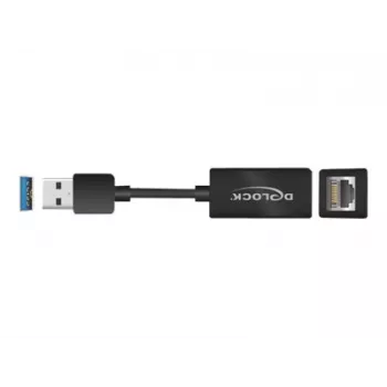 DeLOCK 65903 USB Type-A belaidžio tinklo adapteris (juodas)