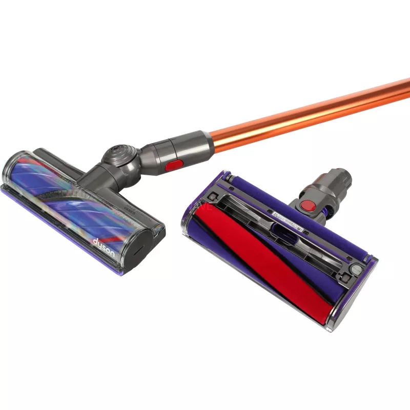 Dyson Cyclone V10 Absolute 2-in-1 belaidis šluotinis dulkių siurblys, sausas, be maišelio, vario ir nikelio spalvos