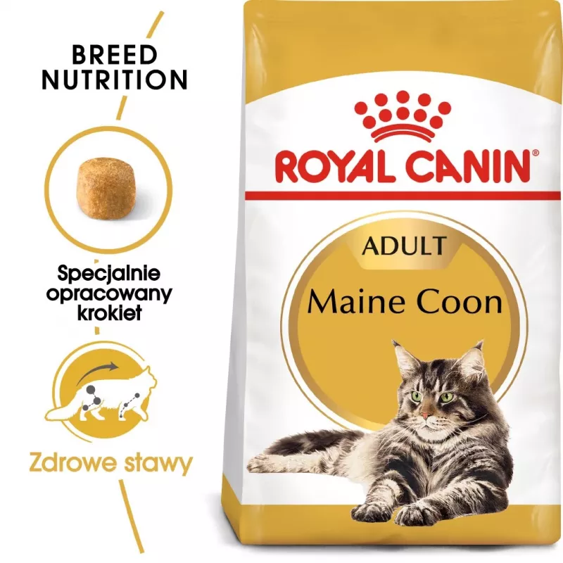 Sausas kačių ėdalas Royal Canin Maine Coon Adult 4 kg – vištiena