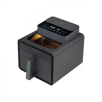 Karšto oro gruzdintuvė JATA JEFR1270 7 L 1600 W Juoda