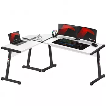 Žaidimų stalas HUZARO HERO 6.0 Baltas