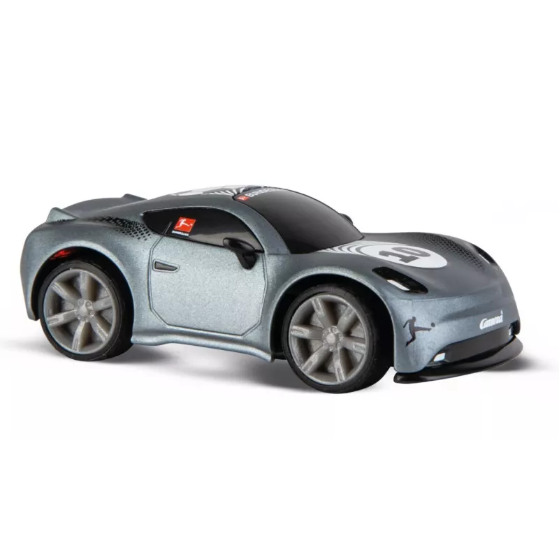 Radijo bangomis valdomas automobilis Bundesliga Mini RC 1:43 Pilka