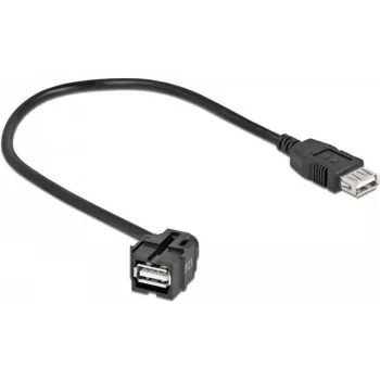 Keystone modulis USB 2.0 A lizdas 250° DeLOCK 86870