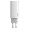 Kroviklis Baseus CCGAN2L-B02 20V 1xUSB 1xType-C balta